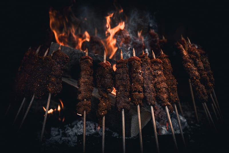 Cooking on a grill